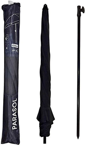 ProGarden Sodo skėtis 185 cm antracito spalvos