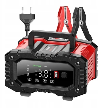 AW-Tools EM PROSTOWNIK FOXSUR 12V&24V 20A LCD
