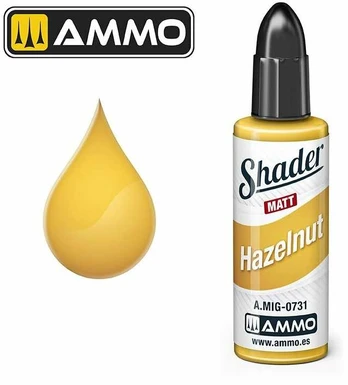 AMMO by MIG Jimenez AMMO MIG - Matinis SHADER dažai Hazelnut, 10 ml, 0731
