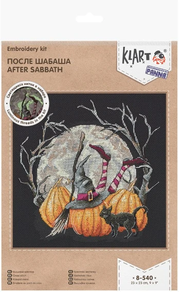 Cross stitch kit KLART "After the Sabbath" KL8-540