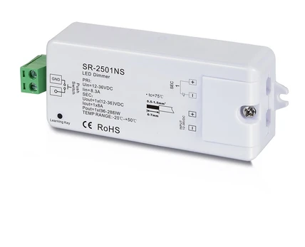 LED juostų valdymo sistemos imtuvas SR-2501NS