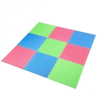 Puzzle mat multipack One Fitness MP10 žalias-mėlynas-red