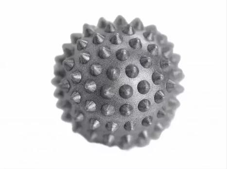 Masažinis kamuoliukas - Dydis: 7 CM - Spalva: Pilka