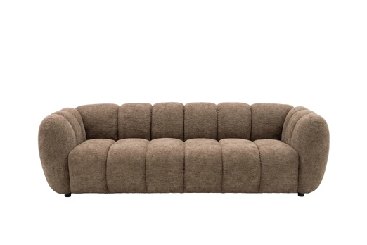 „Bobo“ 3-vietė sofa – ruda „Boucle“