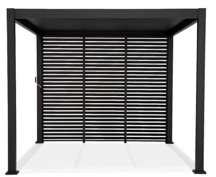 Žaliuzės pavėsinei Pergola Premium Anthracite, 123.5 cm