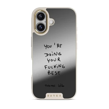 Your Best - iPhone 17 Case, Elite Mirror Light (MagSafe) / Gold