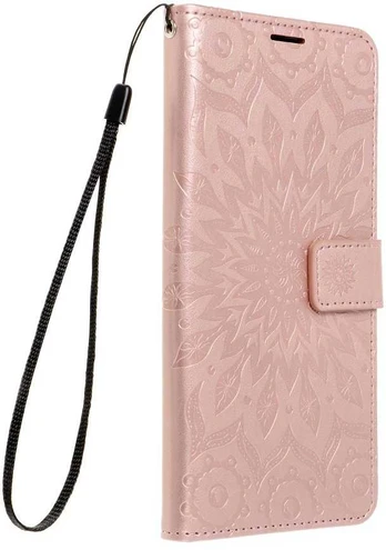 Oem MEZZO Book case for IPHONE 17 Pro Max mandala rose auksinis
