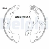 Stabdžių trinkelių komplektas DELPHI LS2181 kaina