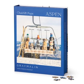 Gray Malin Aspen 1000 Piece Book Box Puzzle