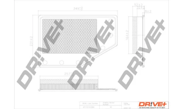 Oro filtras Dr!ve+ DP1110.10.0589