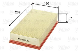 Oro filtras VALEO 585262 kaina
