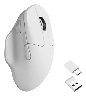 KEYCHRON M7 (1000Hz) White Wireless Mouse | M7-A3