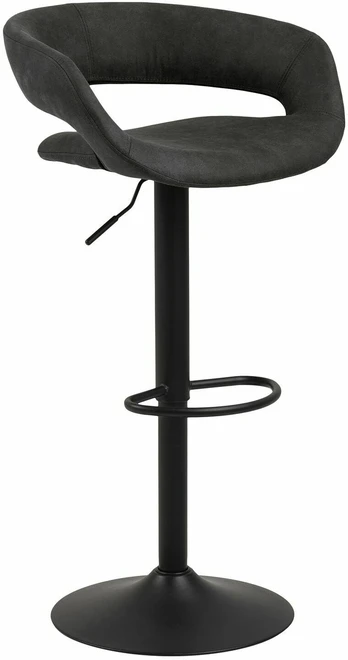 Baro kėdė Grace 85634 85634, antracito, 54.5 cm x 48.5 cm x 104 cm
