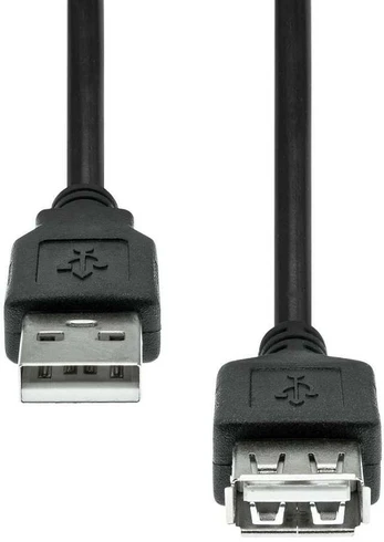 Kabelis USB ProXtend USB-A - USB-A 3 m Juodas (USB2AAF-003)