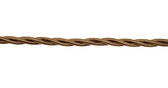 Instaliacinis tekstilinis kabelis ELECTRALINE FRRTX, 3x1.5 mm, rudos sp., 100 m