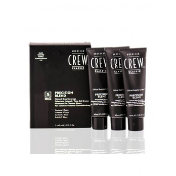 American Crew Precision Blend Natural Gray Coverage Dark 3 x 40 ml