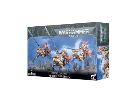 Warhammer 40k Adeptus Custodes Vertus Praetors miniatiūrų rinkinys