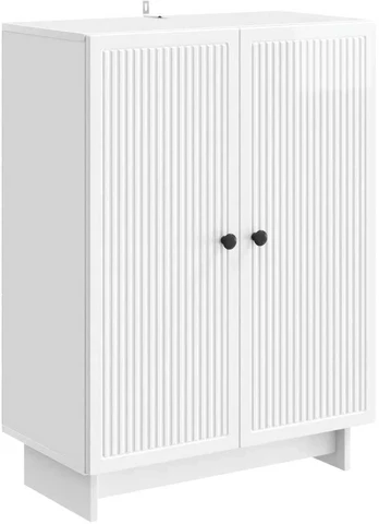 Kabalas Itin blizgi balta 66 x 34,5 x 90 cm Apdirbta mediena