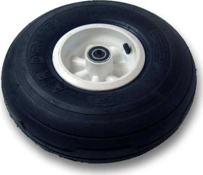 Berg Wheel baltas 4.00-6 radiall