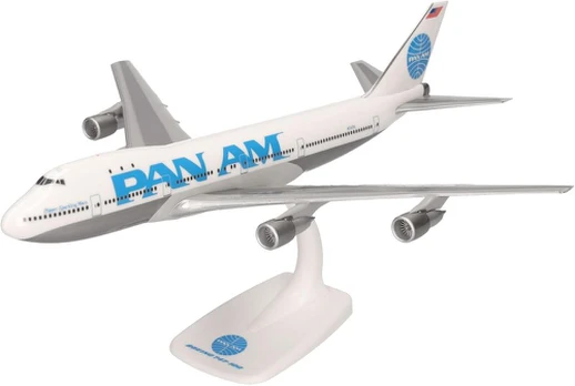 Herpa Pan Am Boeing 747-100 1:250 modelis su stovu
