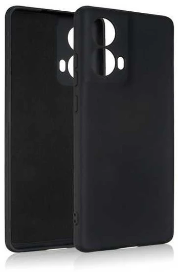 Beline Dėklas Silicone Moto G85 5G juoda/juodas