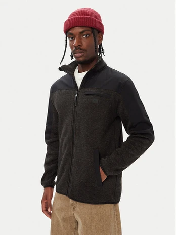 Quiksilver Džemperis EQYFT05252 Tamsiai pilka Regular Fit