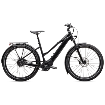 Specialized Turbo Vado 4.0 IGH Step-Through elektrinis dviratis | Gloss Castblack - Satin Silver Reflective, S