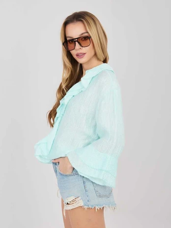 Italy Moda Koszula-IT-KS-81863.11P-mietowy