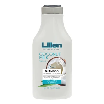 LILIEN 2 IN 1 COCONUT MILK plaukų šampūnas, 350 ml