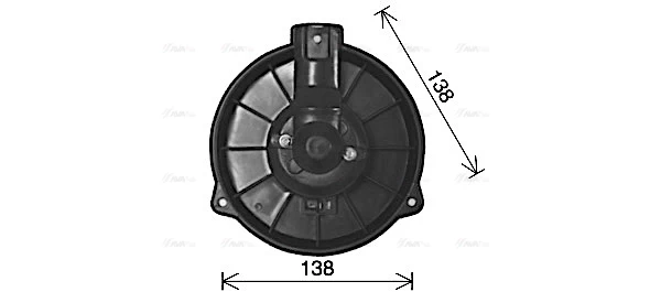 elektrovariklis, vidinis pūtiklis HD8318 AVA