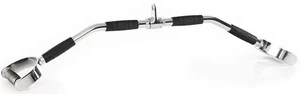 Traukimo rankena Gymstick Lateral Pull Down Bar, juoda/chromo kaina