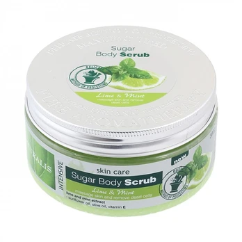 NATURALIS LIME & MINT kūno šveitiklis, 300 g