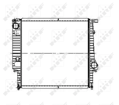 Variklio radiatorius NRF NRF 509626