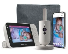 Mobili auklė Philips Connected, balta kaina