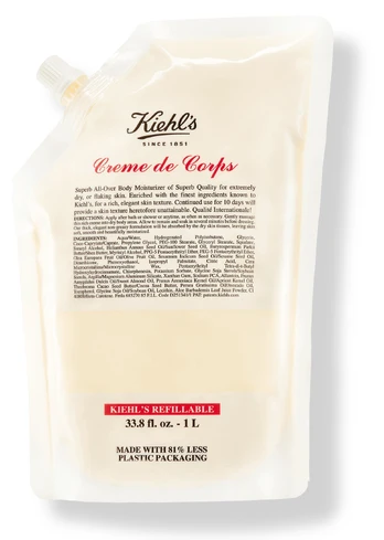 Kūno kremas Kiehl's Creme De Corps - Refill, 1000 ml