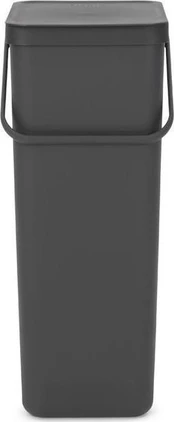 Šiukšliadėžė Brabantia Krepšys Sort&Go, 40L pilkas 251047
