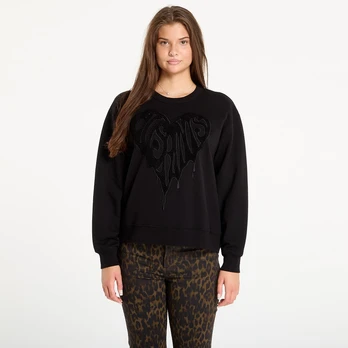 AllSaints Trip Piper Sweat Black - Dydis S (W032JD Black Džemperiai)