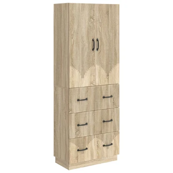 Spintelė 2 pcs Sonoma ąžuolas 66 x 34,5 x 87 cm