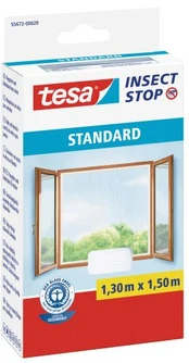 TESA MOSKITIERA OKIENNA BALTA 1,3m x 1,5m STANDARD
