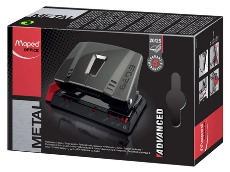 Skylamušis Maped Advanced Metal, pilkas
