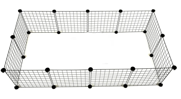 Apsauga C&C Modular Dog Kennel, 1450 x 750 x 370 mm