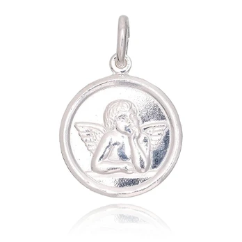 Sidabrinis ikonos pakabukas „Angel“
