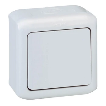 One-way switch Forix - surface mounting - 10 AX - 250 V - grey