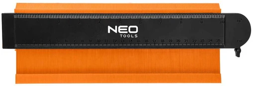 Neo Tools Šablonas formų atvaizdavimui 250 mm
