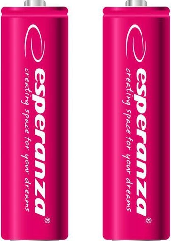 Esperanza Baterija raudona AA / R6 2000mAh 2 vnt.