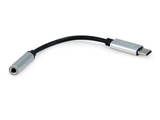 Equip Adapteris USB-C -> Audio DAC 4-Pin 3.5mm St/Bu 0.15m sw kaina