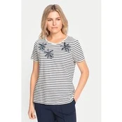 Olsen Marškinėliai 11105068 Écru Regular Fit