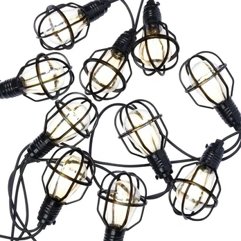 LED sodo girlianda 10 vnt 7,5 m