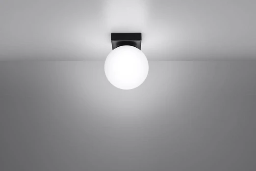 Ceiling lamp YOLI 1 black gaismeklis