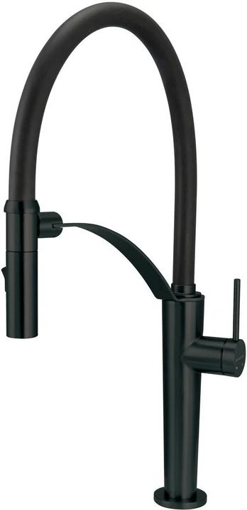 Kitchen faucet with flexible spout - 2 types of spray